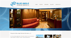 Desktop Screenshot of blueangle-me.com