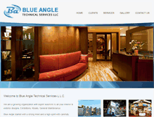 Tablet Screenshot of blueangle-me.com